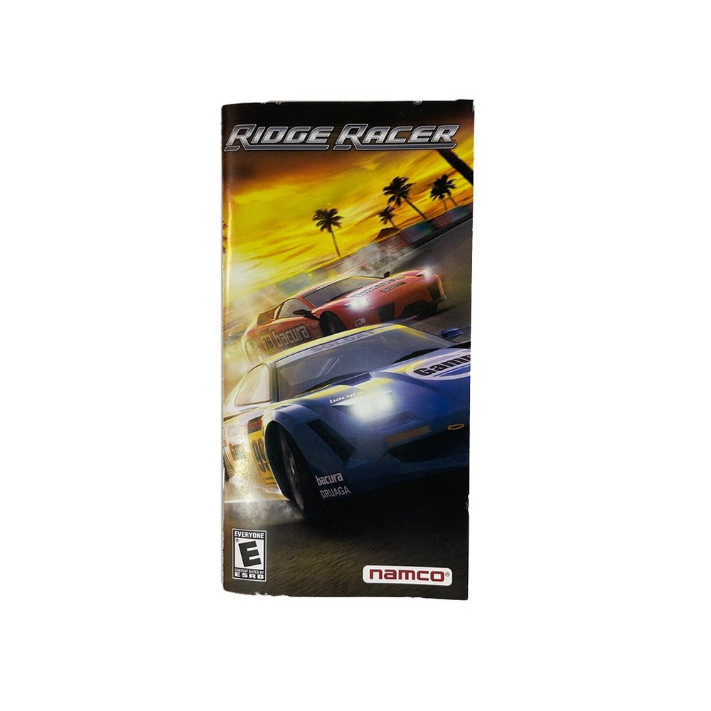 PRINT ONLY ** PSP | UMD GAME (2006) RIDGE RACER RATED E **PRINT ONLY - Picture 2 of 4